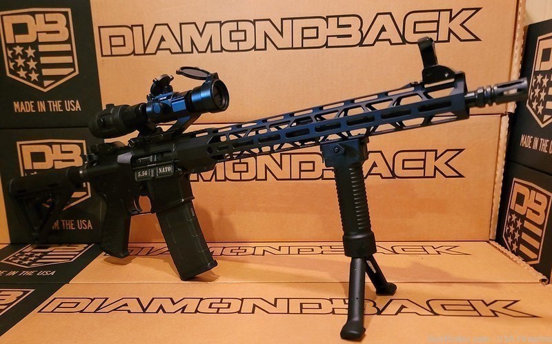 Diamondback AR 15 Tactical Package DB 15 Rifle 5.56 NATO AR .223-img-8