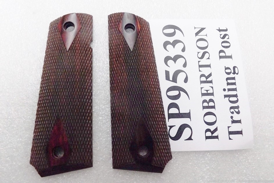 Colt Government OEM Rosewood Grips 1911 with Full Size Grip Frame SP95339-img-0