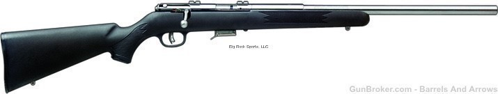 Savage 96712 93R17 FSS Bolt Action Rifle 17 HMR, RH, 21 in, Matte, -img-0