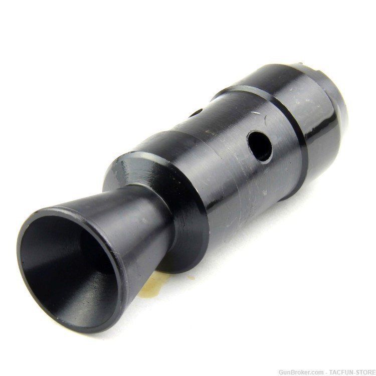 TACFUN 14-1 LH Thread Bell Shape Muzzle Brake For 7.62x39 AK47-img-0