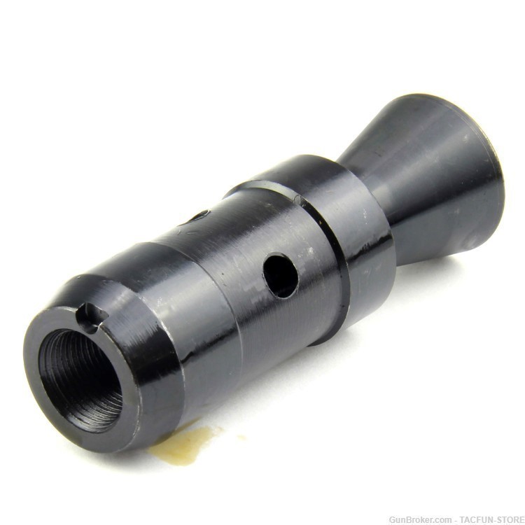 TACFUN 14-1 LH Thread Bell Shape Muzzle Brake For 7.62x39 AK47-img-1