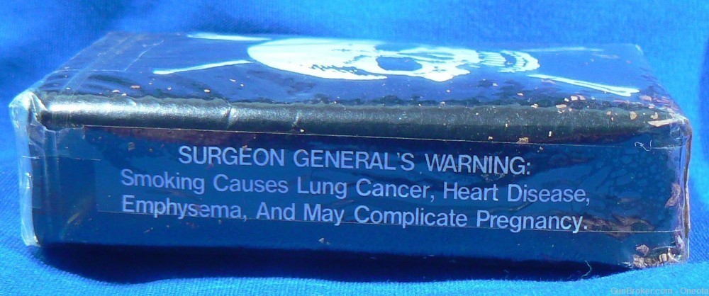 1990's American Death Cigarettes Full Un-opened Pack Rare-img-3