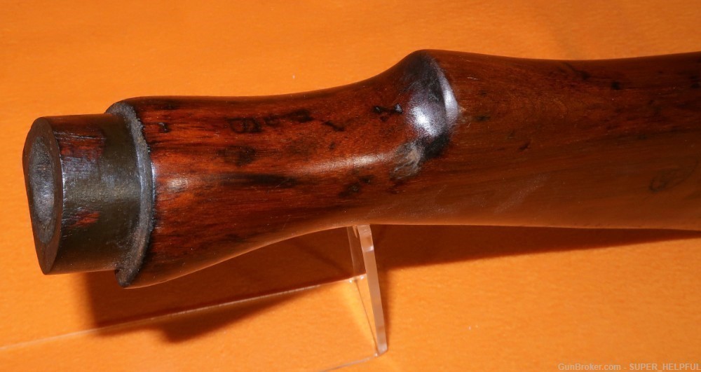 Lee Enfield 303 Butt Stock With Butt Plate Very Clean-img-6
