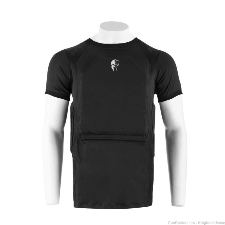 Ghost Concealment Shirt with Flex Fused Core Level IIIA Soft Armor Panels-img-0