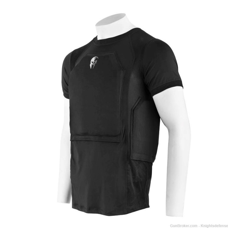 Ghost Concealment Shirt with Flex Fused Core Level IIIA Soft Armor Panels-img-2