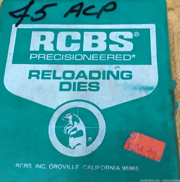 RCBS 45 ACP Die Set -img-0