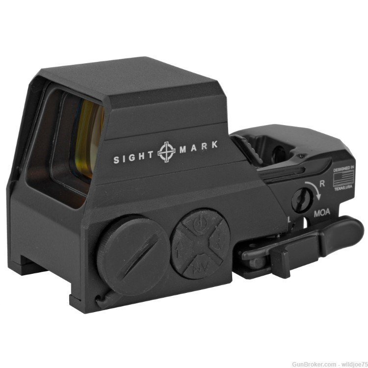 Sightmark, Ultra Shot M-Spec LQD Reflex, Black, 2 MOA Red Dot-img-0