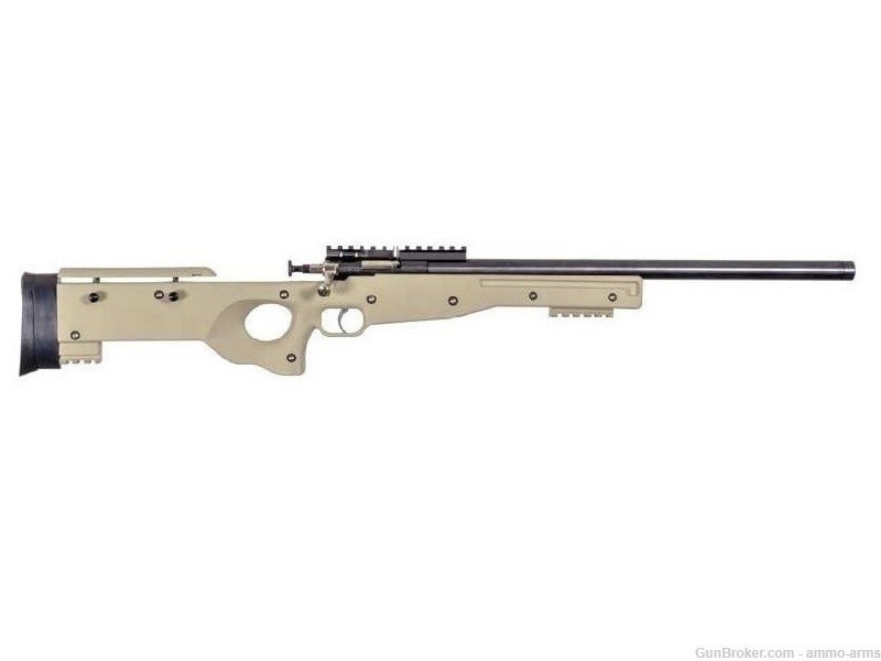 KSA Crickett Precision Rifle .22 LR Flat Dark Earth 16.125" TB KSA2150-img-1