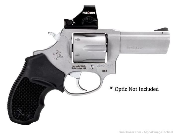 Taurus 856 TORO Revolver - Stainless | 38 Spl +P | 3" Barrel | 6rd | Rubber-img-0