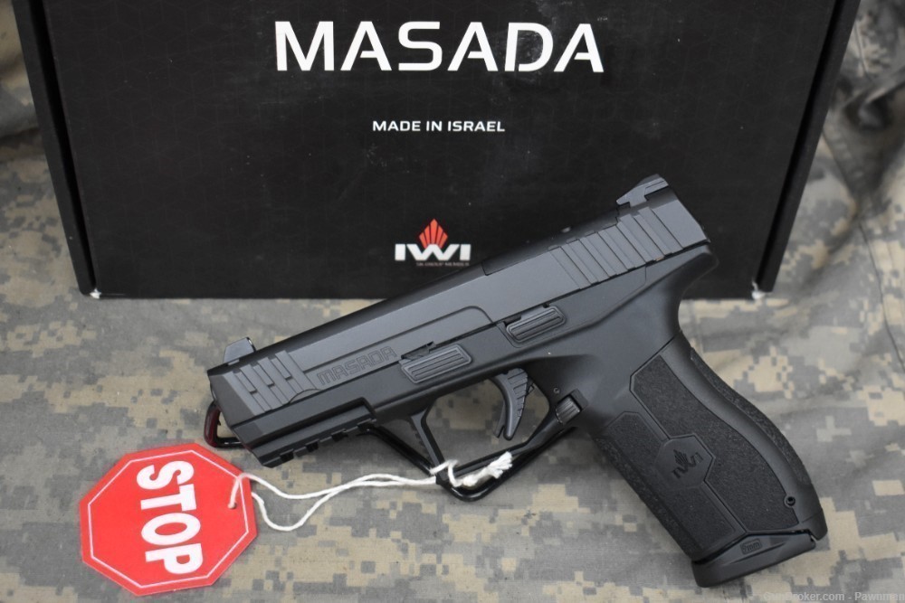 IWI  Masada Pistol in 9mm NEW Optics ready-img-0