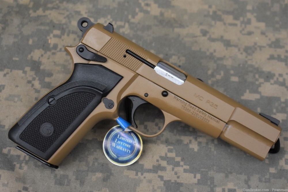  Girsan MC P35 in 9mm  Barret Brown NEW!-img-0