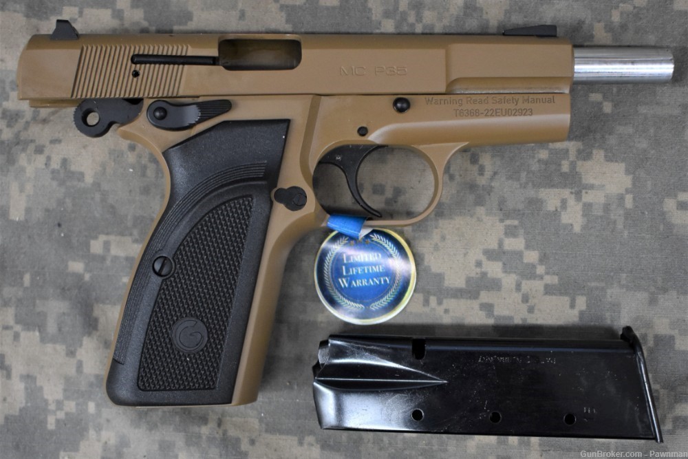  Girsan MC P35 in 9mm  Barret Brown NEW!-img-10