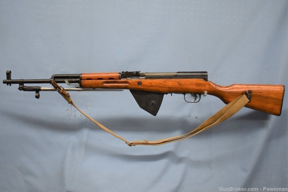 Norinco SKS w/20-round fixed mag 7.62x39mm matching numbers-img-4