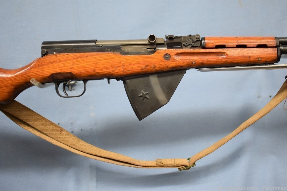 Norinco SKS w/20-round fixed mag 7.62x39mm matching numbers-img-2