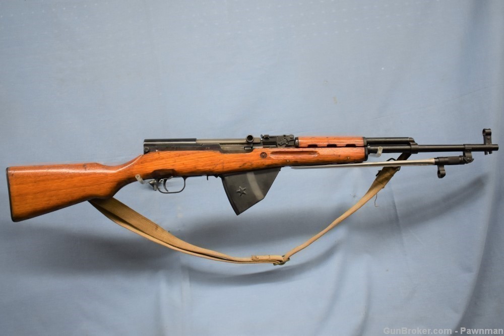Norinco SKS w/20-round fixed mag 7.62x39mm matching numbers-img-0