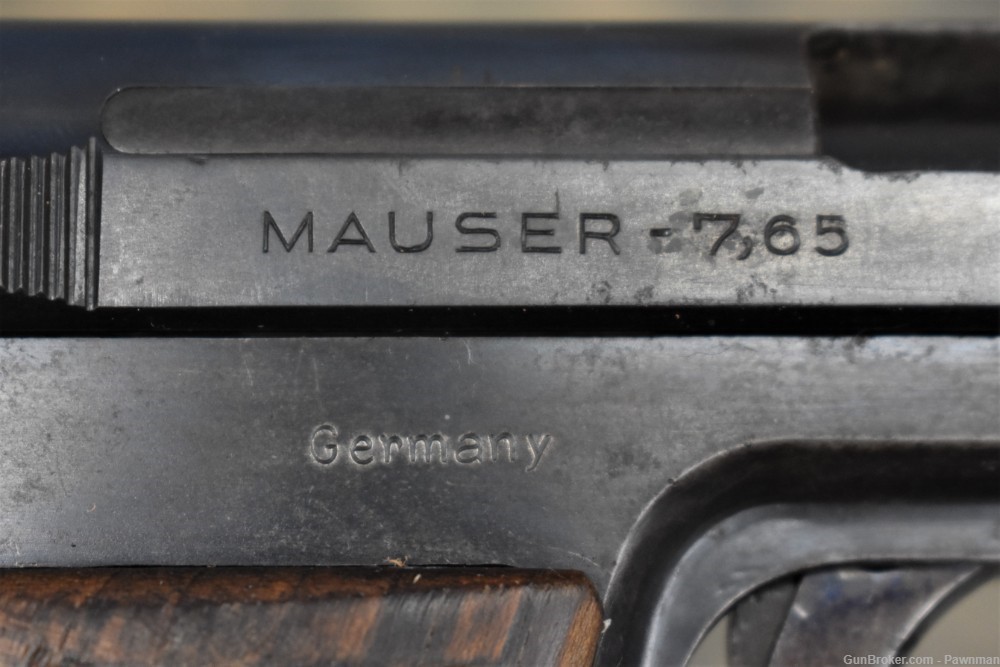 Mauser Model 1914 pistol in 7.65mm (32ACP) w/holster & 2 mags-img-4