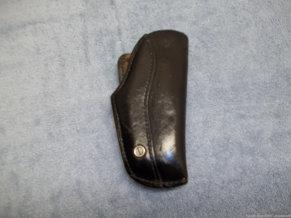 RARE Brauer Bro's R/H CROSSDRAW Easy On Off Paddle Holster Colt Govt 1911 -img-5