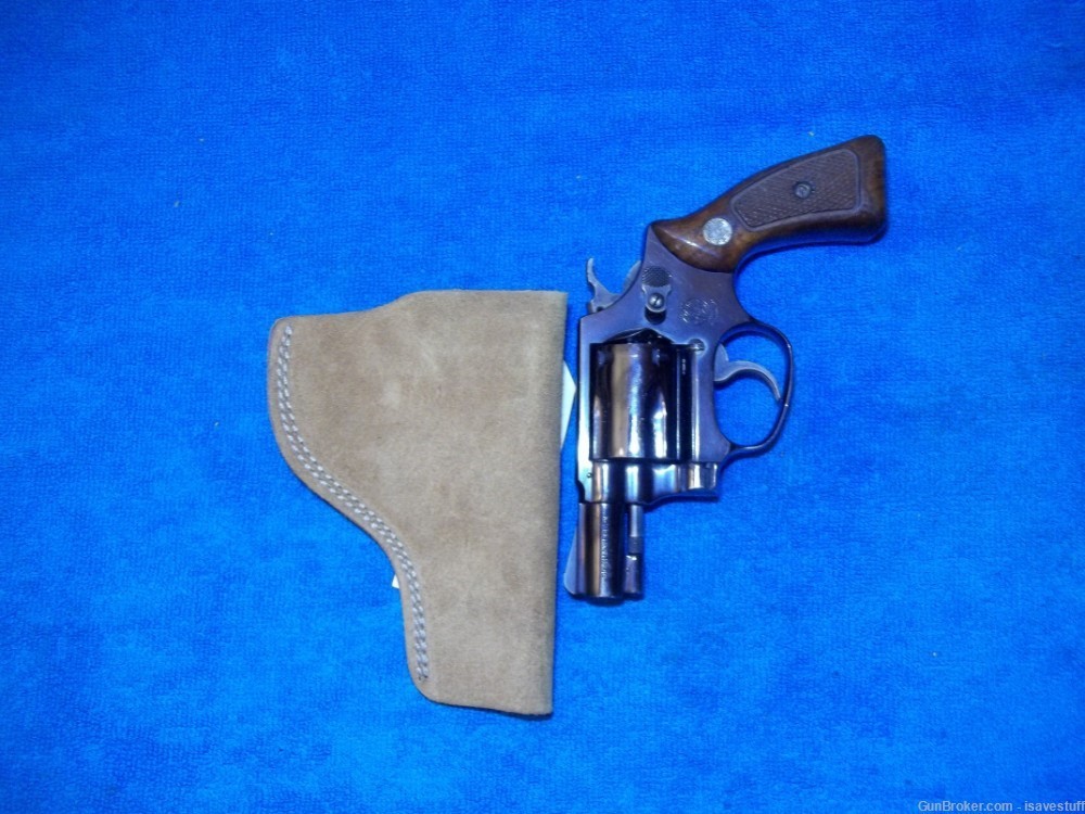 Smith & Wesson 3" J frame NOS Bianchi L/H IWB Suede / Leather Holster-img-2