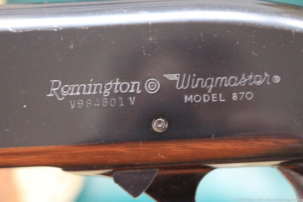 Remington 870 Wingmaster   12 Gauge -img-2