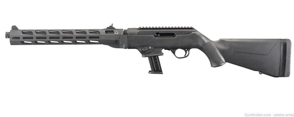 Ruger PC Carbine 9mm M-LOK 16.12" Threaded 17 Rounds Black 19115-img-2