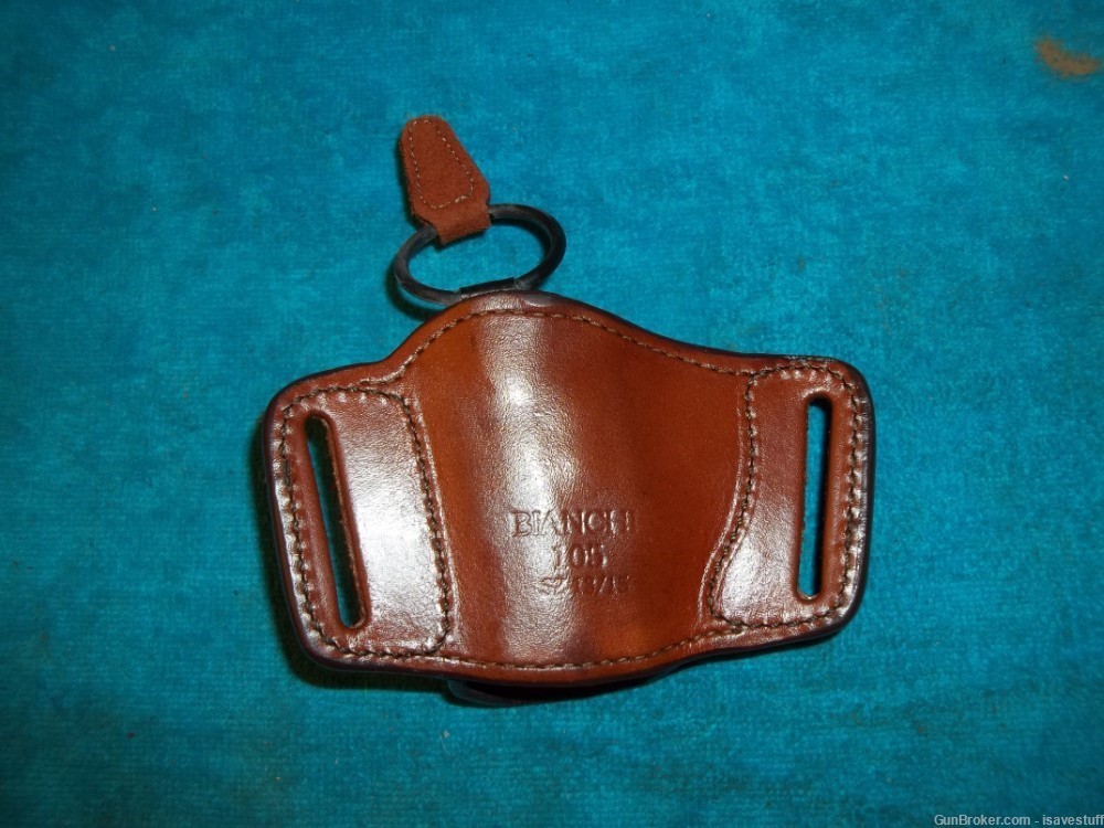 Bianchi NOS R/H Leather Holster Beretta 92F Glock Ruger Sig P220 S&W SW40F -img-8