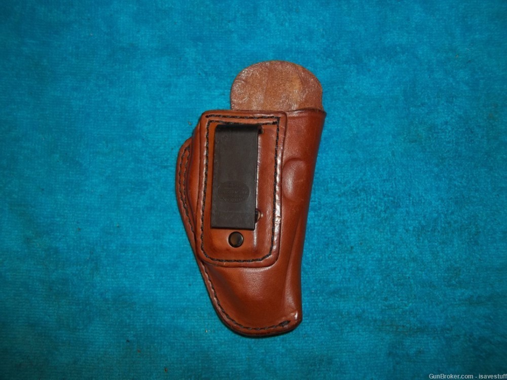 Walther PPK RARE Alessi Right Hand IWB Leather Holster 22 32 380 semi auto-img-7