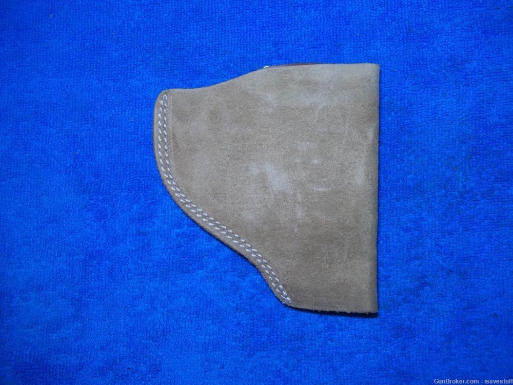 NOS Bianchi L/H IWB Suede / Leather Holster Smith Wesson 10 13 15 19 64 65 -img-5