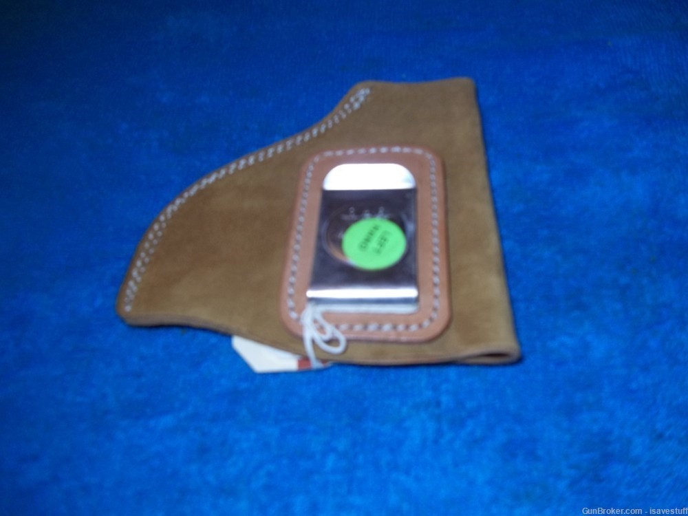NOS Bianchi L/H IWB Suede / Leather Holster Smith Wesson 10 13 15 19 64 65 -img-4