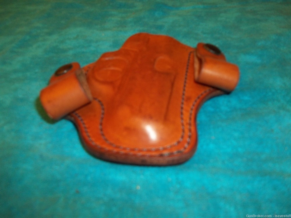 Walther PPK RARE Alessi Right Hand IWB Leather Holster 22 32 380 semi auto-img-5
