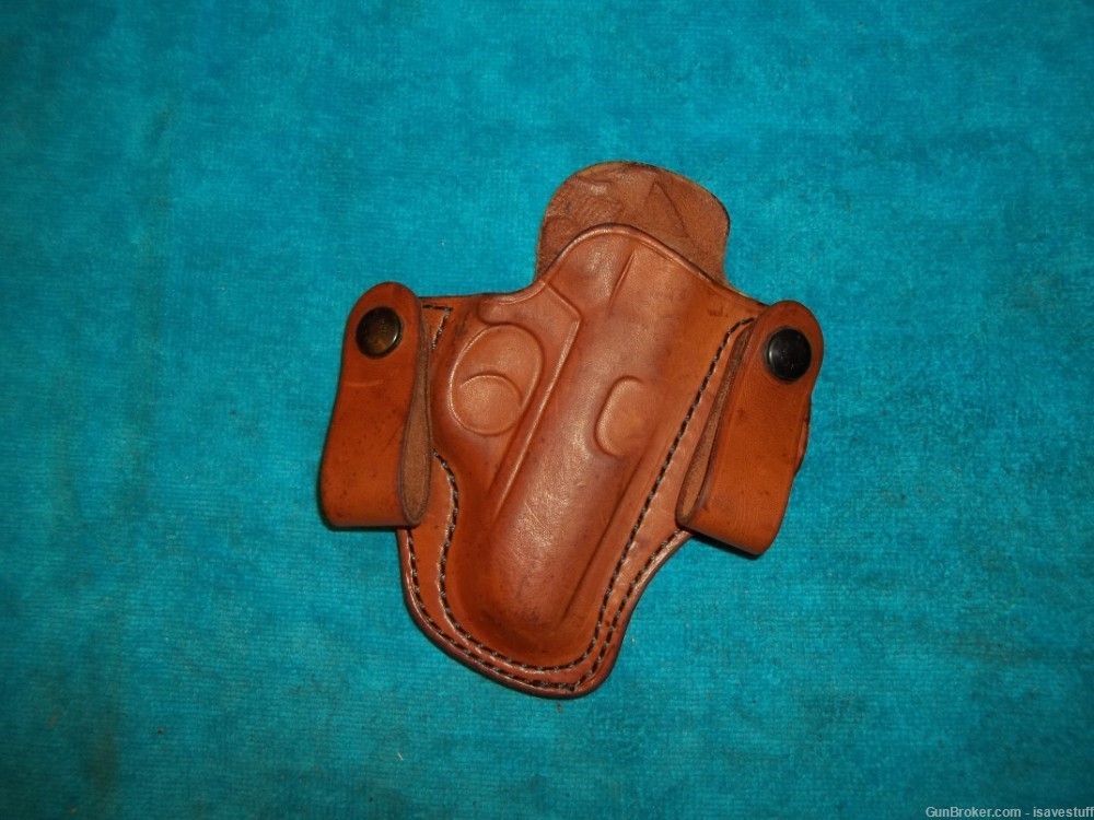 Walther PPK RARE Alessi Right Hand IWB Leather Holster 22 32 380 semi auto-img-6