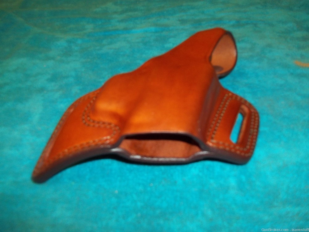 Glock 17 19 12 23 26 27 34 35 NEW Bianchi Right Hand OWB Leather Holster-img-5