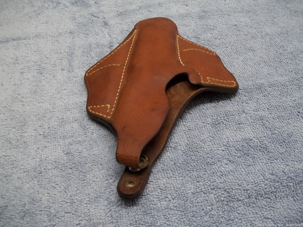 Colt Gov't 1911 Bucheimer Concealer Right Hand OWB Leather Holster 45ACP-img-3