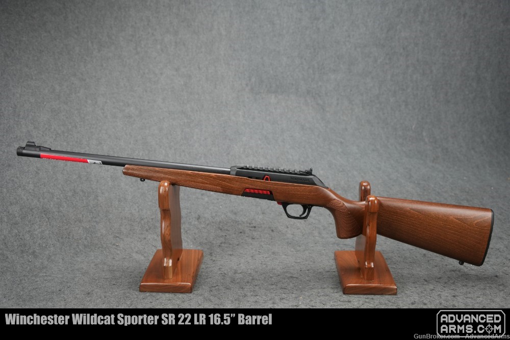 Winchester Wildcat Sporter SR 22 LR 16.5” Barrel-img-1