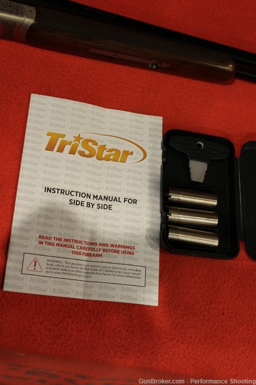 Tristar Bristol SXS 20ga 28" Bbl 3" Chamber-img-27