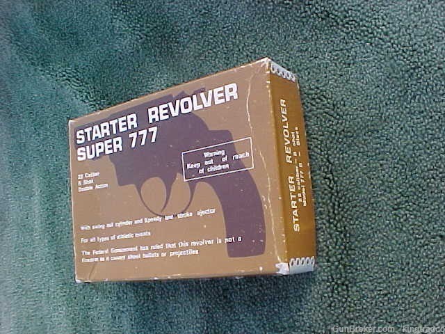 SUPER 777 Starter Revolver 22 w Swing Out Cylinder New in Box 8 Shot Pistol-img-5