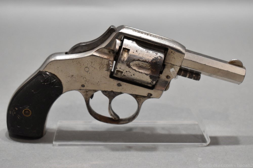 Harrington & Richardson Safety Hammer DAO Revolver 32 S&W C&R-img-0