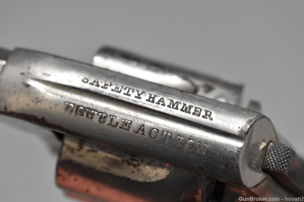 Harrington & Richardson Safety Hammer DAO Revolver 32 S&W C&R-img-22
