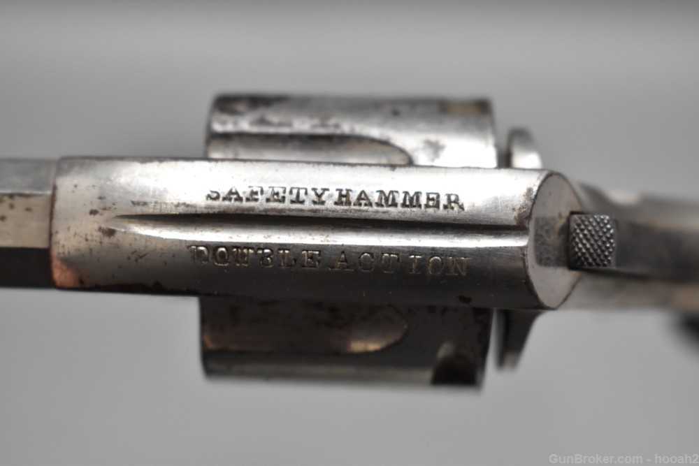Harrington & Richardson Safety Hammer DAO Revolver 32 S&W C&R-img-13