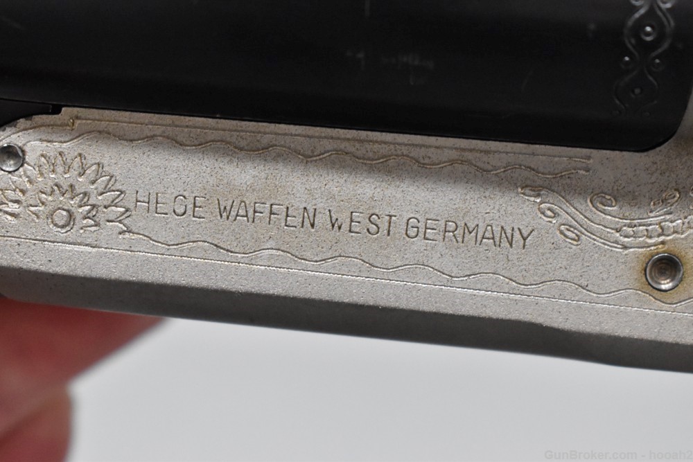 West German HEGE Waffen Victoria SxS Boxlock Shotgun 2 3/4" 12 G 28"-img-31