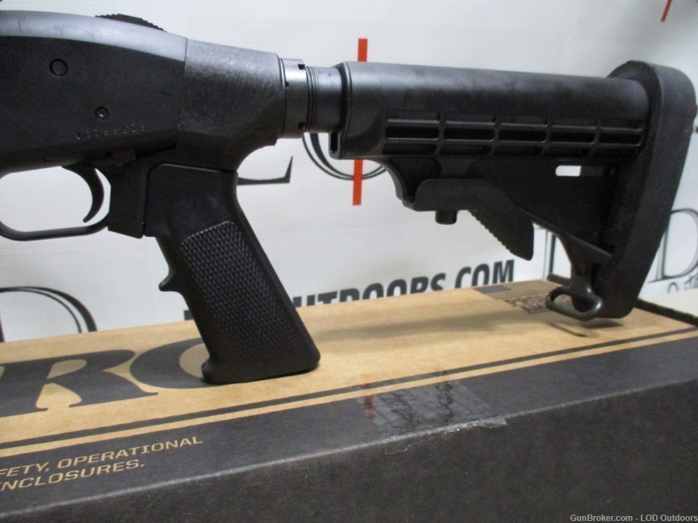 Mossberg 590A1 MIL-SPEC home defense shotgun w/ pistol grip, 9 rds-img-6