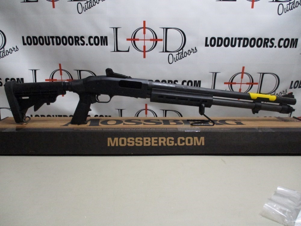 Mossberg 590A1 MIL-SPEC home defense shotgun w/ pistol grip, 9 rds-img-0