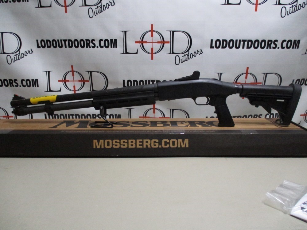 Mossberg 590A1 MIL-SPEC home defense shotgun w/ pistol grip, 9 rds-img-5