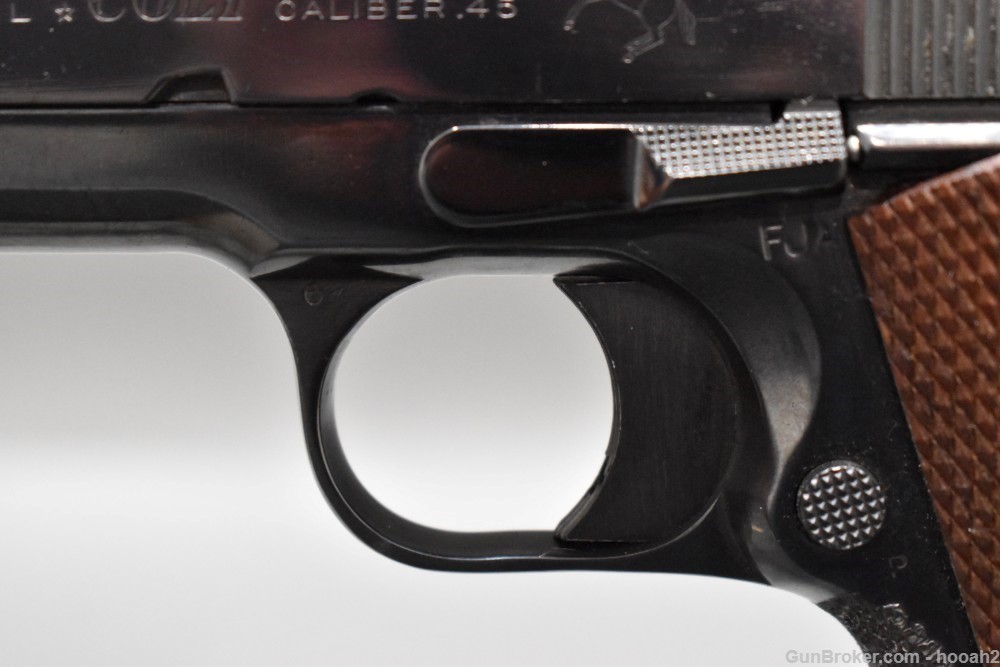 Remington Rand 1911A1 NRA Bullseye Semi Auto Pistol 45 ACP Colt C&R-img-10