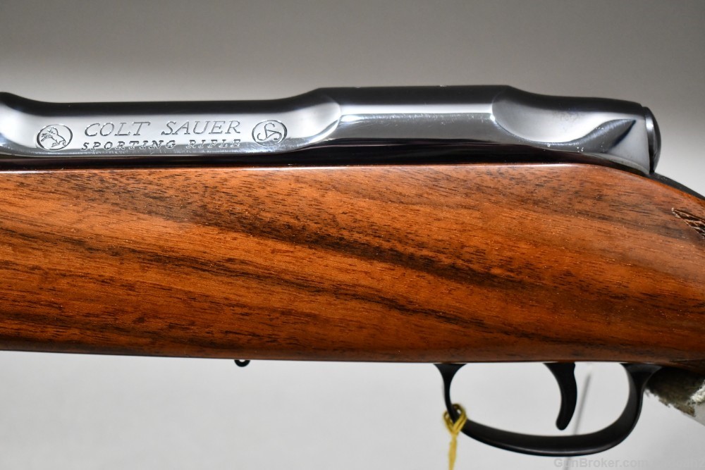 Superb Colt Sauer R80 Sporting Model Bolt Action Rifle 30-06 W Box 1980-img-12