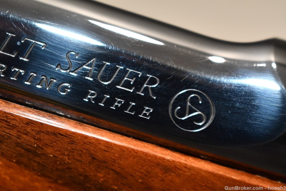 Superb Colt Sauer R80 Sporting Model Bolt Action Rifle 30-06 W Box 1980-img-44