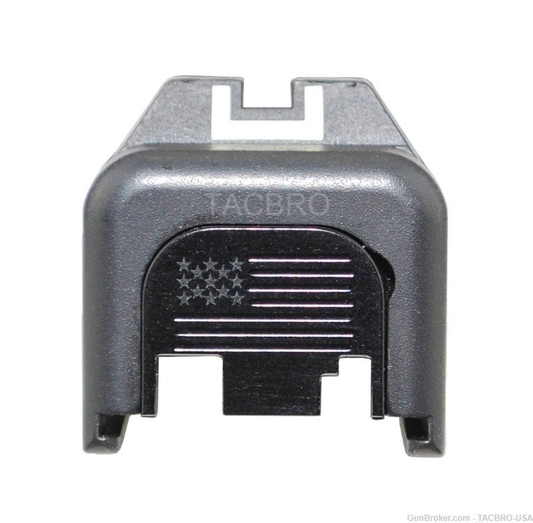 TACBRO Laser Star Flag Slide Rear Cover Back Plate Fit Glock Gen 1 2 3 4 -img-0