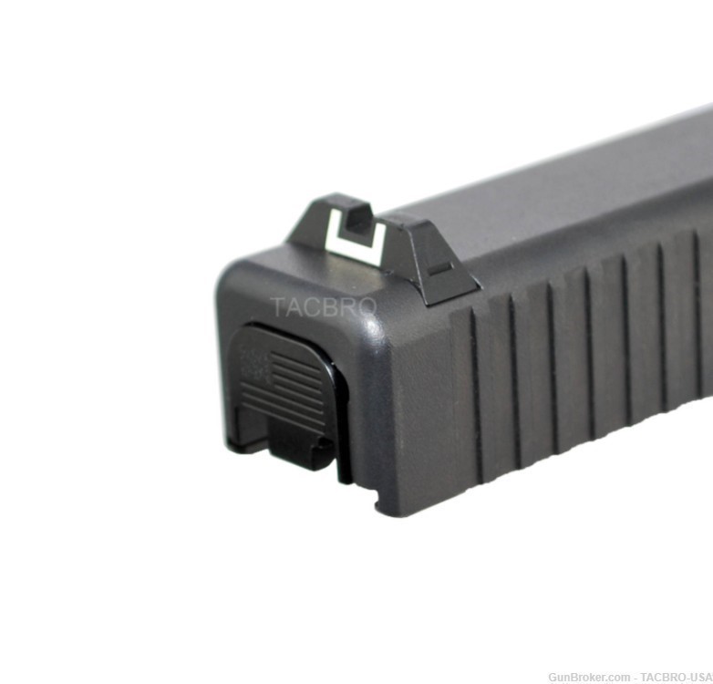 TACBRO Laser Star Flag Slide Rear Cover Back Plate Fit Glock Gen 1 2 3 4 -img-2