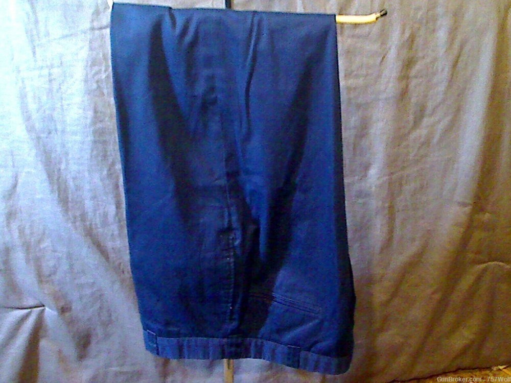 USAF Blue DSCP Bremen-Bowdon Uniform Trousers Poly/Wool 32" Waist-img-3