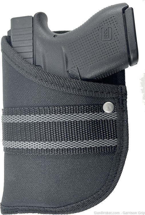 Woven Poly Pocket Holster Fits Glock 42 and 43. Also, W/WO Lasers-img-0