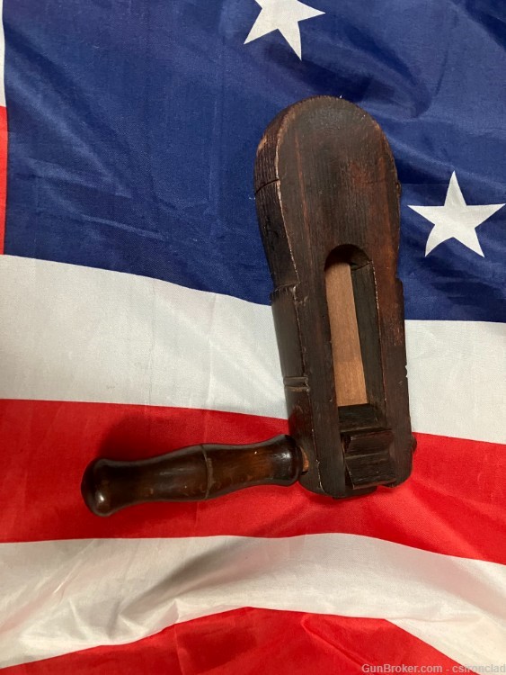  Civil War battle rattle, naval,Wooden-img-1
